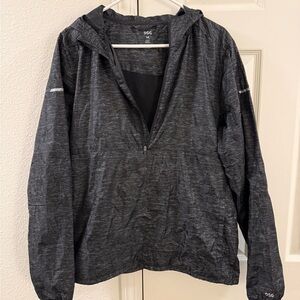 DSG Black and Gray Packable Jacket